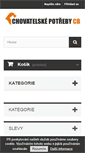 Mobile Screenshot of chovatelske-potreby-cb.cz