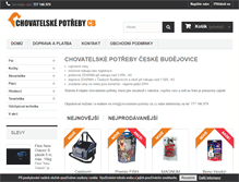 Tablet Screenshot of chovatelske-potreby-cb.cz